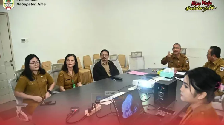 Rapat Koordinasi Tim Pengendalian Inflasi Daerah Tahun 2026 di Kabupaten Nias
