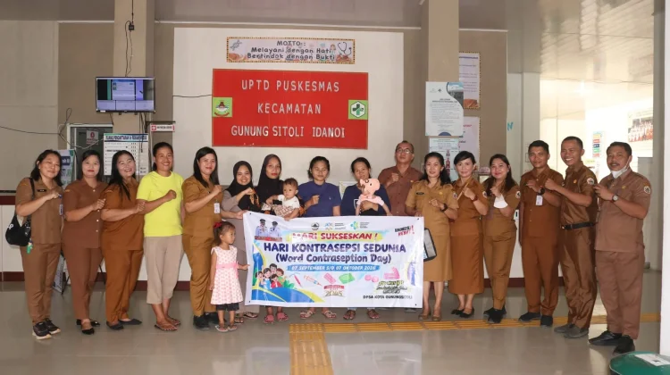 Puskesmas Gunungsitoli Idanoi Sukseskan Hari Kontrasepsi Sedunia