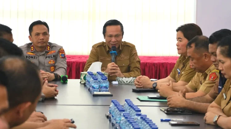 Bupati Eliyunus Sambut Kapolres Nias, Bahas Infrastruktur hingga Ancaman Narkoba