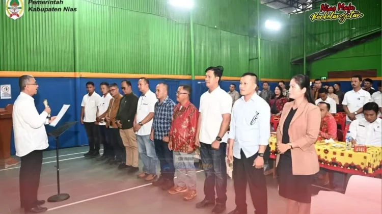 Pelantikan FPK Tingkat Kecamatan se-Kabupaten Nias, Upaya Rawat Keharmonisan