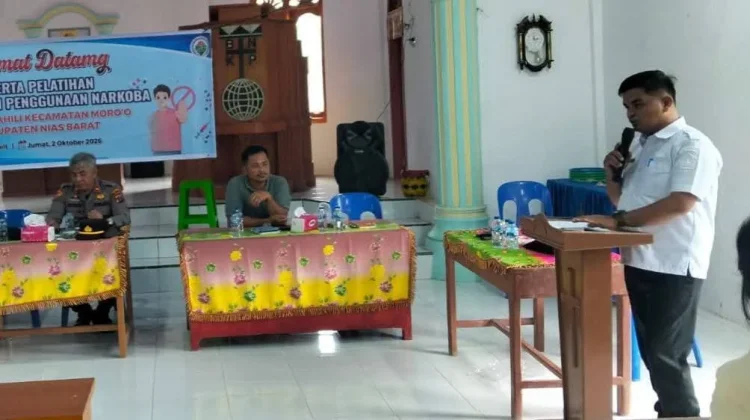 Camat Moro’o: Pencegahan Narkoba Dimulai dari Keluarga