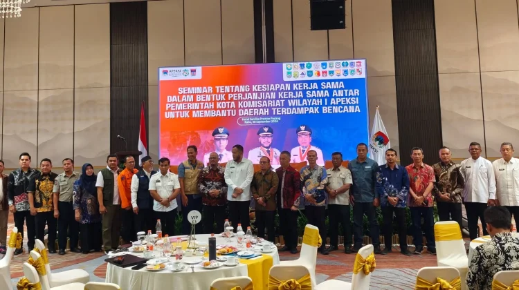 Perkuat Kerja Sama Penanggulangan Bencana Melalui Apeksi Komwil I Sumut