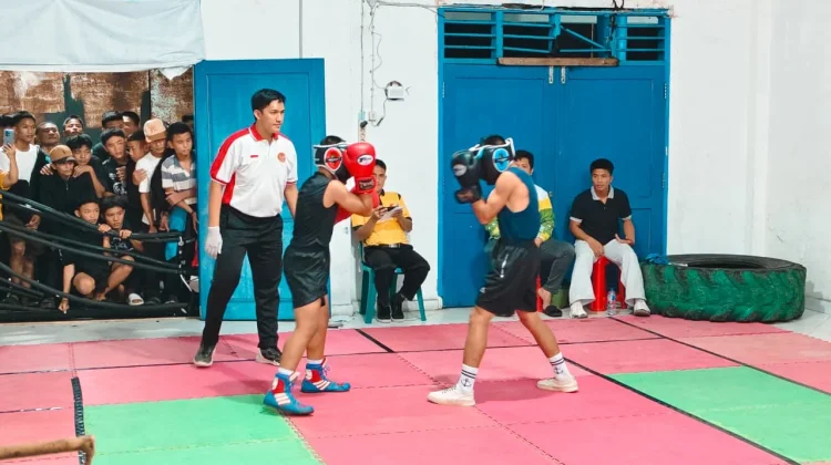Kolaborasi Cabor di Gunungsitoli Fight Season I Medal of NFC