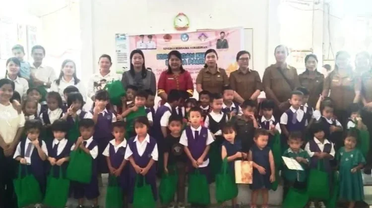 Bunda PAUD Nias Barat Dorong Sekolah Ramah dan Sehat bagi Anak
