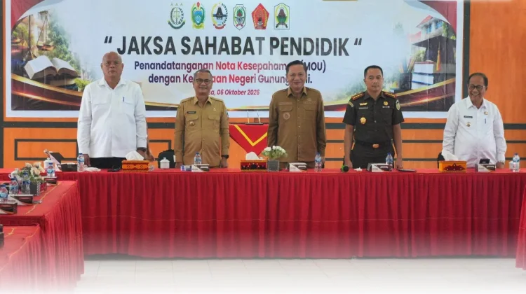 Perkuat Sinergi Hukum dan Pendidikan, Bupati Nias Utara Ikuti Rapat Forkada dan MoU