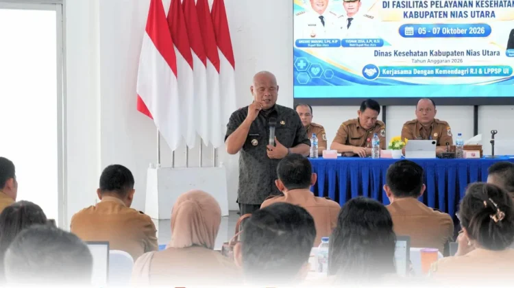 Bupati Nias Utara Buka Sosialisasi e-BLUD