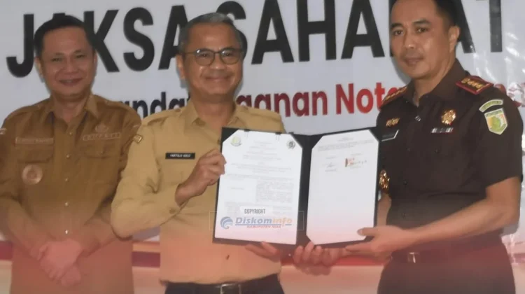 Penandatanganan MoU Kejaksaan Negeri Dengan Kabupaten/Kota Sekepulauan Nias