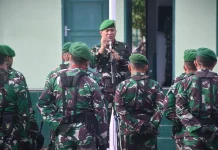 Dandim Nias Sampaikan 5 Poin Penting Amanat KASAD