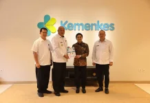 Bupati Nias Utara Audiensi dengan Kemenkes
