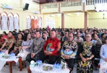Wali Kota Gunungsitoli Hadiri Pesta Pembangunan Gereja Hosiana