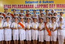 Capping Day STIKes HAGA Nias Tandai Mahasiswa Siap Praktik