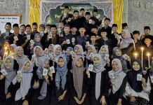 Remaja Masjid Moawo Semarakkan Ramadhan lewat Lomba dan Santunan