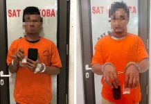 Satresnarkoba Polres Nias Amankan Dua Pria di Bawolato