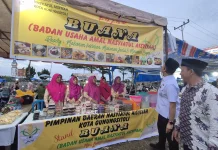 Stand Buana PDNA Kota Gunungsitoli Ikut Berkontribusi di Ramadhan Fair
