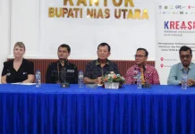 Rapat Koordinasi Persiapan Kunjungan Sekolah Dampingan KREASI di Nias Utara