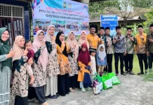Ramadhan Berkah,Pokjaluh Santuni Anak Yatim di Gunungaitoli Utara
