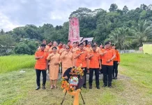 Peringati HUT Ke-54, Basarnas Nias Gelar Ziarah di TMP Mudik