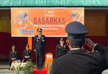 Basarnas Nias Gelar Upacara HUT Basarnas ke 54