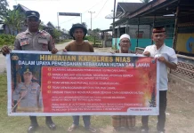 Polsek Bawalato Ajak Warga Cegah Karhutla