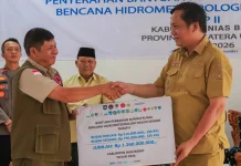 Pemkab Nias Barat Terima Bantuan Dampak Bencana Hidrometeorologi