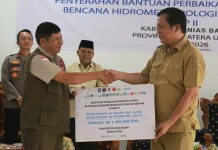 Pemkab Nias Barat Menerima Bantuan Perbaikan Rumah Rusak