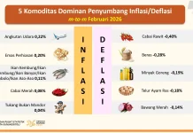 Deflasi di Kota Gunungsitoli Dipicu Turunnya Harga Sejumlah Komoditas