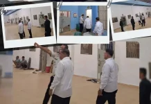Deteksi Dini, Kalapas Gunungsitoli Lakukan Kontrol Keliling Blok Hunian