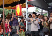 Kapolres Nias Resmikan Satkamling dan Rumah Aspirasi Masyarakat