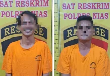 Polres Nias Tahan Dua Tersangka Dugaan Kasus Pemerasan di Kantor DPRD