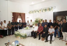 Pemkab Nias Utara Melayat di Rumah Duka Atas Meninggalnya Istri Bupati Nias