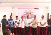 Wali Kota Serahkan Estafet Kepemimpinan FORKADA kepada Bupati Nias Barat
