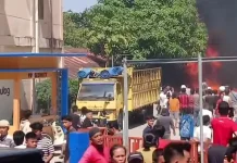 Kepulan Asap di Bulog Memicu Perhatian Warga
