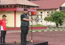 Wali Kota Gunungsitoli Pimpin Korve Bersama Polres Nias