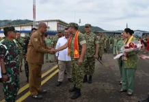 Bupati Nias Utara Sambut Kunjungan Kasad TNI di Kepulauan Nias