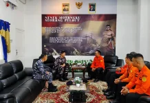 Basarnas Nias Koordinasi dengan Danlanal Sibolga