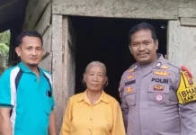 Brigpol Johardi Hutauruk Berikan Tali Asih kepada Warga Lansia
