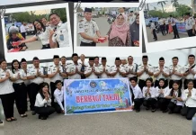 Lapas Gunungsitoli Bagi-bagi Takjil Kepada Masyarakat