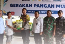 Polres Nias Gelar Gerakan Pangan Murah