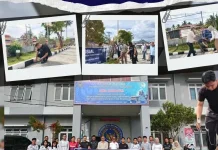 Bersih Lingkungan Satuan Kerja Pemasyarakatan di Lapas Gunungsitoli