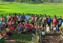 DKPP Nias Barat Sosialisasikan Intesifikasi Padi Sawah di Desa Balodano