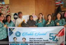 PKK dan BPBD Kota Gunungsitoli Gelar Bakti Sosial