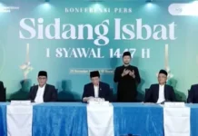 Pemerintah Tetapkan 1 Syawal 1447 H Jatuh pada 21 Maret