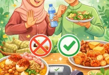 Tips Menjaga Tubuh Ideal saat Lebaran Tetap Sehat