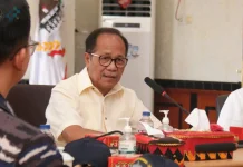 Wakil Walikota Gunungsitoli Terima Audiensi Komandan KRI Bung Karno-369