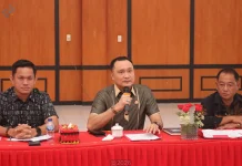 Sekda Kota Gunungsitoli Pimpim Rapat Koordinasi Trantibum
