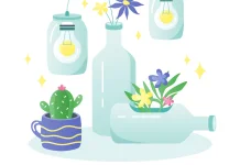 Memanfaatkan Botol Bekas Sirup  Dirumah