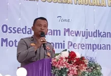 Polres Nias Hadir pada RAT Koperasi Konsumen OSSEDA Faolala Perempuan Nias