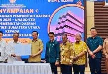 Bupati Eliyunus Sampaikan LKPD Tahun 2025