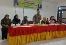 KUA Pulau-Pulau Batu, Hadiri Pembinaan ASN di Kemenag Nias Selatan