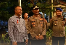 Kapolres Nias Pastikan Kamtibmas Kondusif saat Ibadah Malam Paskah